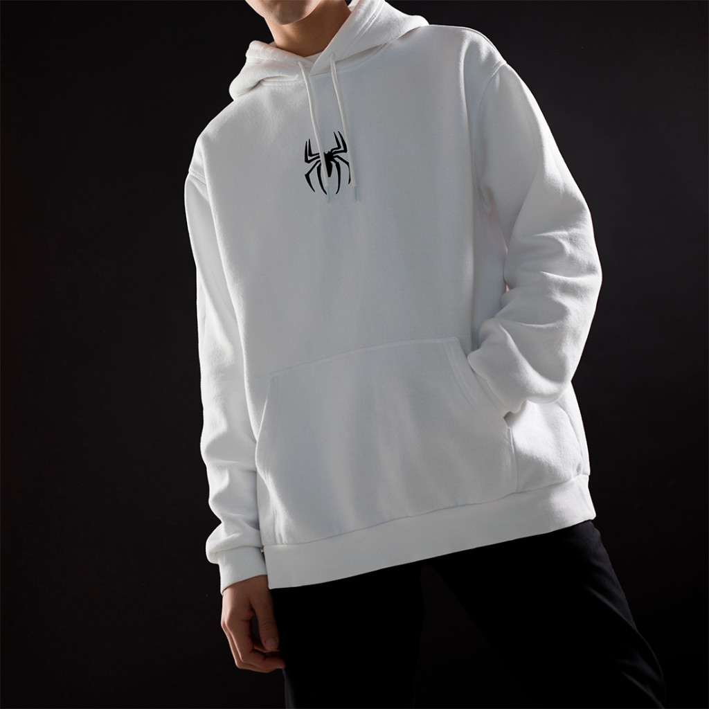 Moletom Canguru Masculino Exclusiva Aranha Streetwear Algodão Premium Blusa de Frio Inverno