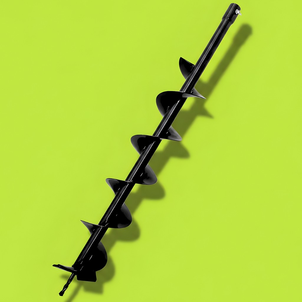 Broca 80cm x 10cm Para Perfurador de Solo Alta Resistência Durabilidade e Precisão