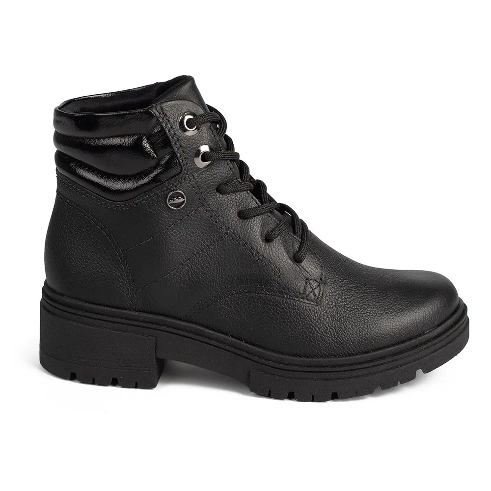Coturno Feminino Dakota Bota Em Couro Tratorado D0451