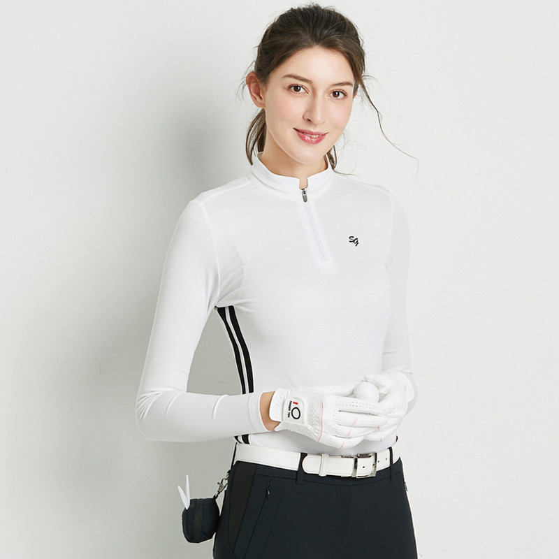 G golf feminino topo outono inverno novo produto roupas de golfe feminino manga comprida camiseta versão coreana moda go