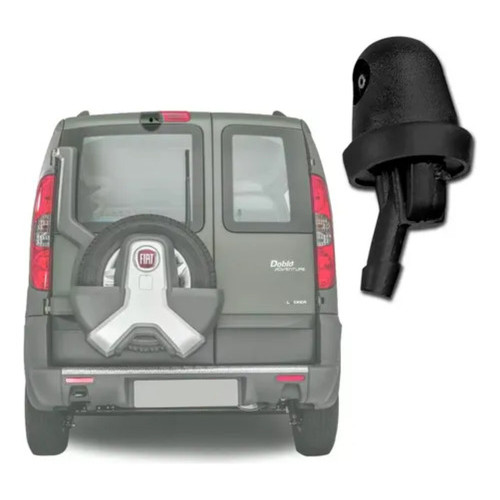 Bico Esguicho Brucutu Traseiro Fiat Idea Doblo Uno Palio · foto 2