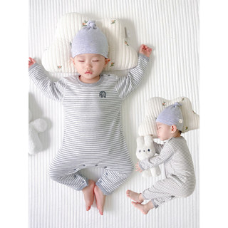 Bebê recém-nascido outono puro algodão desossado macacão macacão menino roupa interior do bebê confortável algodão pijam