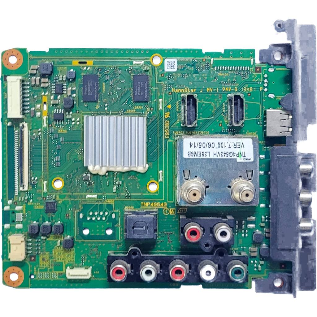 PLACA PRINCIPAL PARA TV TC-L39EM6B MODELO TNP4G543