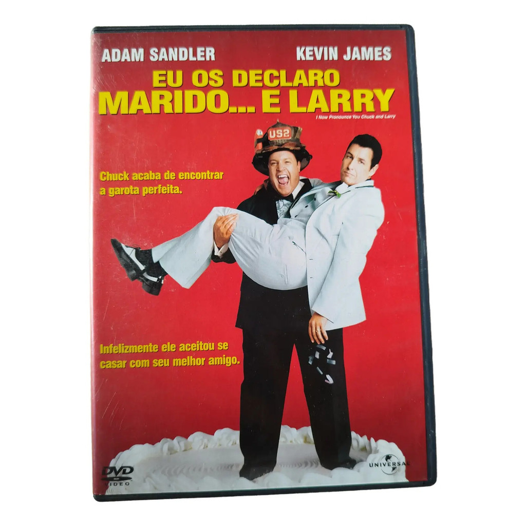 DVD Filme Eu Os Declaro Marido... E Larry 2007 Adam Sandler
