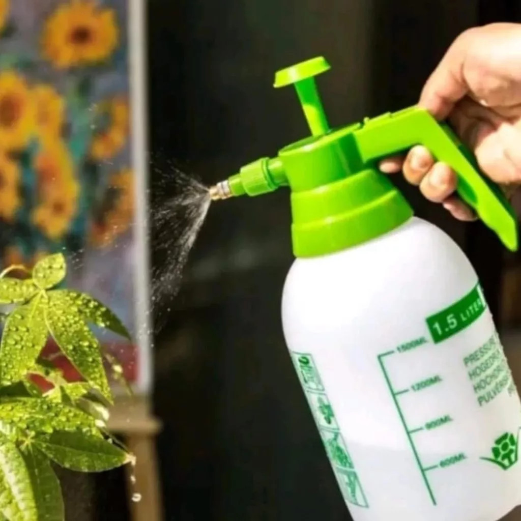 Pulverizador Plantas Gatilho Pressao Verde Bico Regulavel Borrifador Agua Jardim Limpeza Vidros Nebulizador