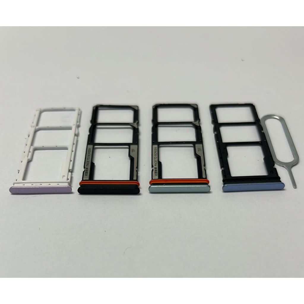 Gaveta Bandeja Slot Dual Chip Sim + Chave De Chip P/o Redmi 15C