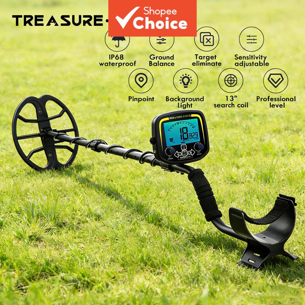 Um Conjunto De Detector De Metais Profissional Treasure Hunter G2 , Localizador De Ouro Pinpointer De Alta Sensibilidade