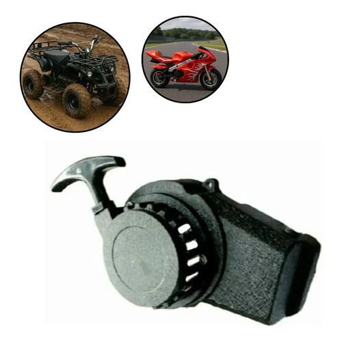 Acionado Partida Puxador Alumínio Mini Motos 49cc Importway