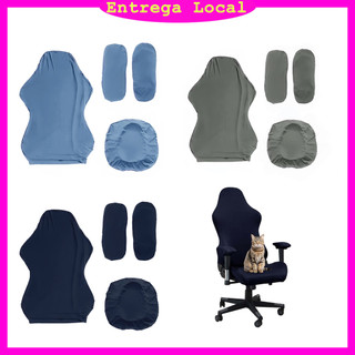 Capa para cadeira gamer com braços, capa elástica universal para cadeira gamer, Capa protetora para cadeira gamer