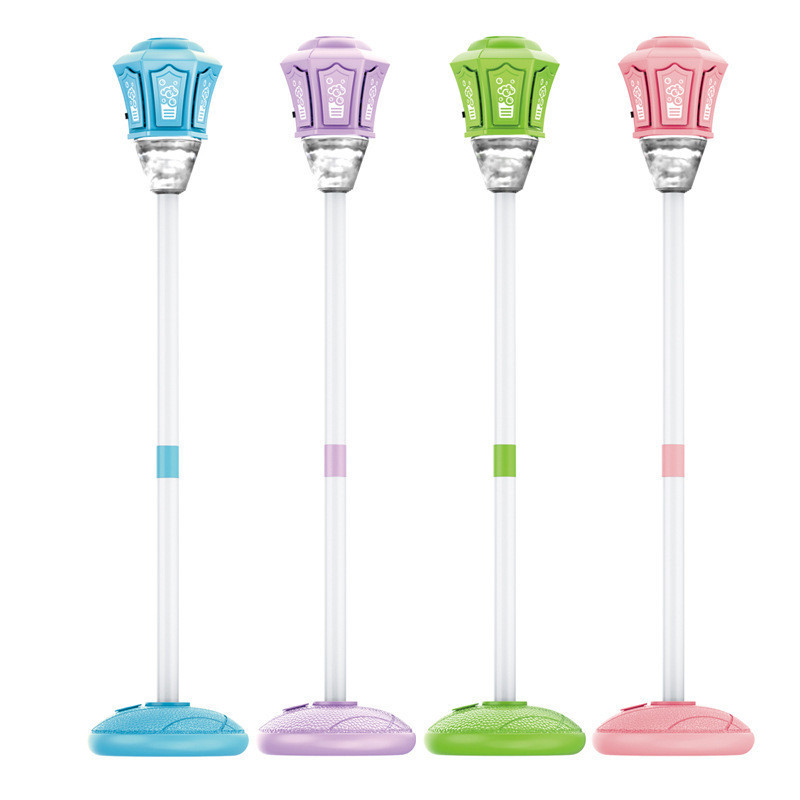 Máquina De Bolhas De Acampamento Ao Ar Livre , Brinquedo Elétrico Automático , Luz De Rua , Música