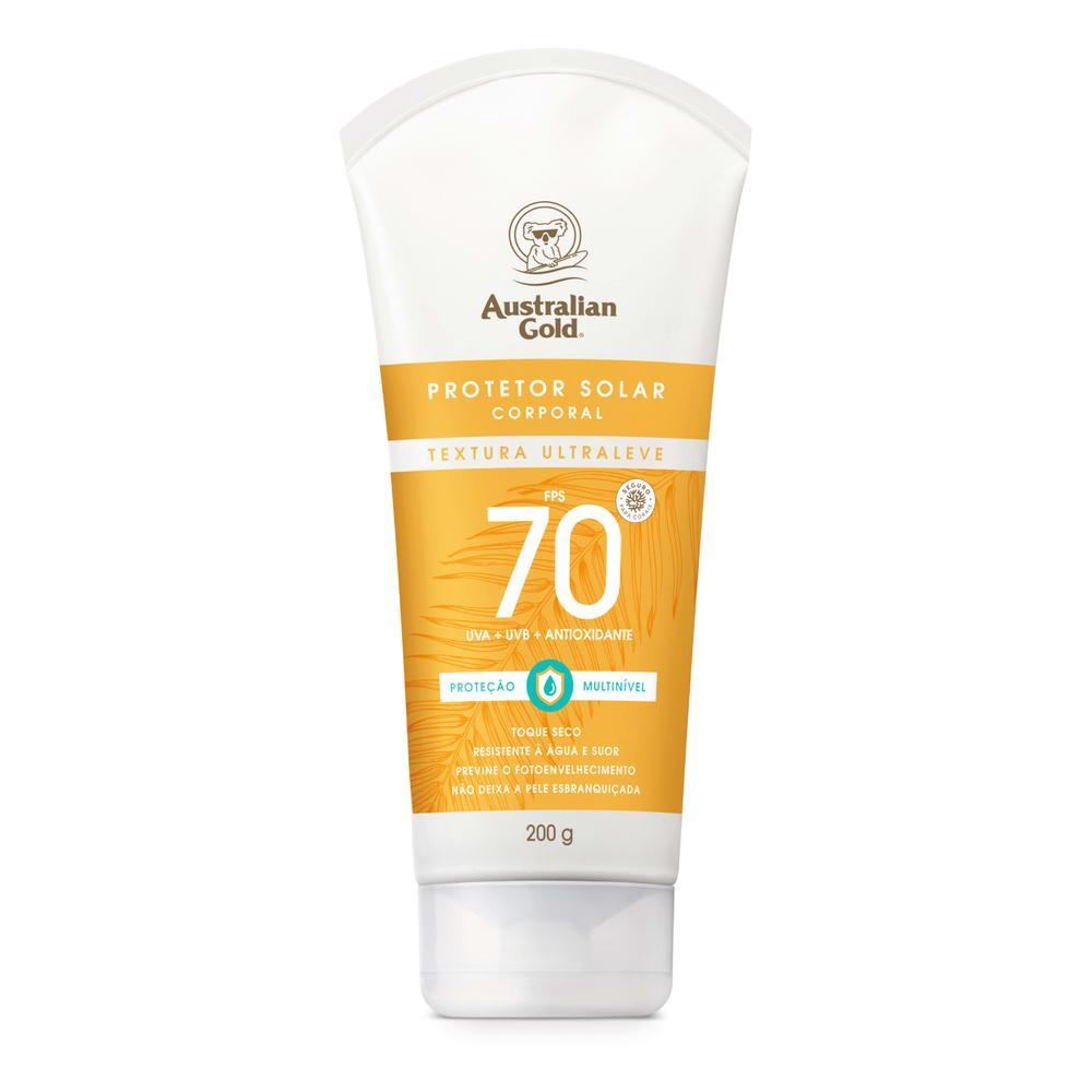 Australian Gold Protetor Solar Corporal FPS 70 Toque Seco 200g