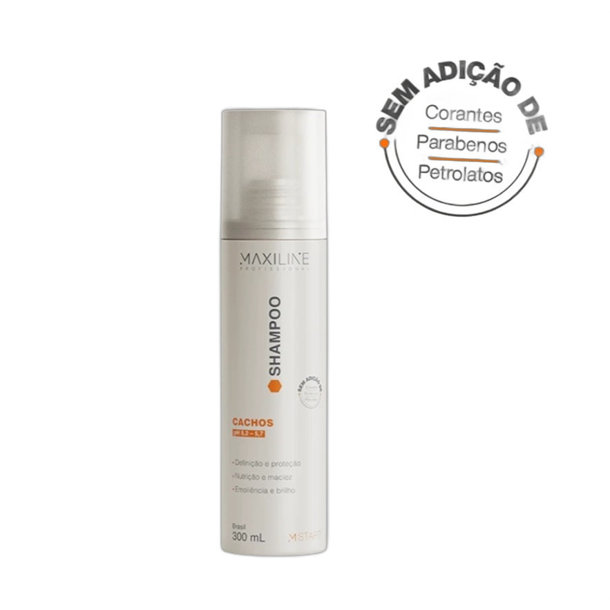 Shampoo Cachos Mstart 300ml Maxiline
