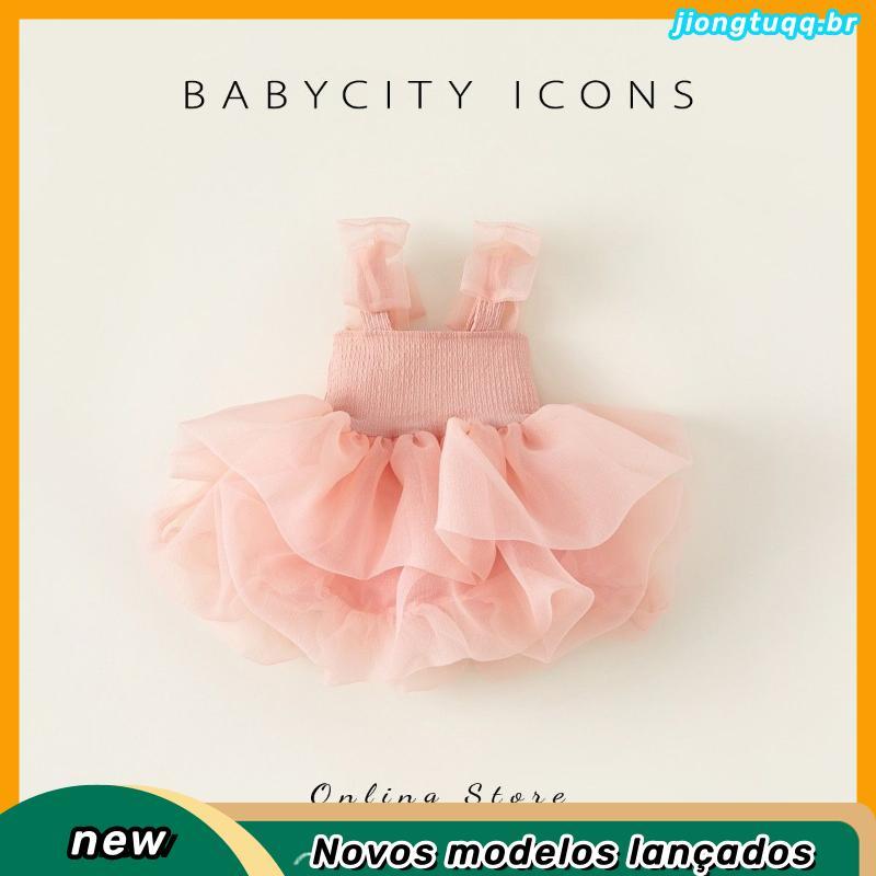 Vestido de verão lindo vestido preto novo vestido feminino feminino coreano bebê vestido de princesa