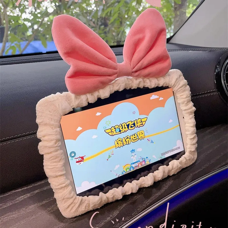 Retro Arco Decoração Interior Do Carro Protetor De Tela Caso Painel Navegação Quadro Espelho Retrovisor Capa Fácil Insta