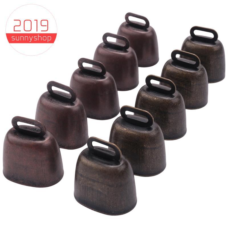 [Bestseller S] 10 Pcs Vaca Cavalo Ovelha Pastando Pequenos Sinos De Latão , Sino Retro De Para Cobre , Fabricante De Ruí