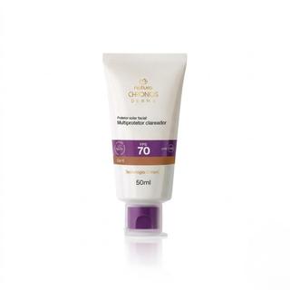 Protetor Multiclareador FPS 70 Natura Chronos Derma 50ml