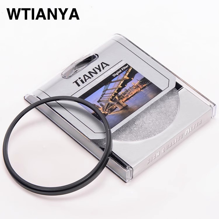 Filtro de proteção de lente 40.5/46/49/52/58/62/67/72 Espelho UV com revestimento multicamadas HD de alta transparência