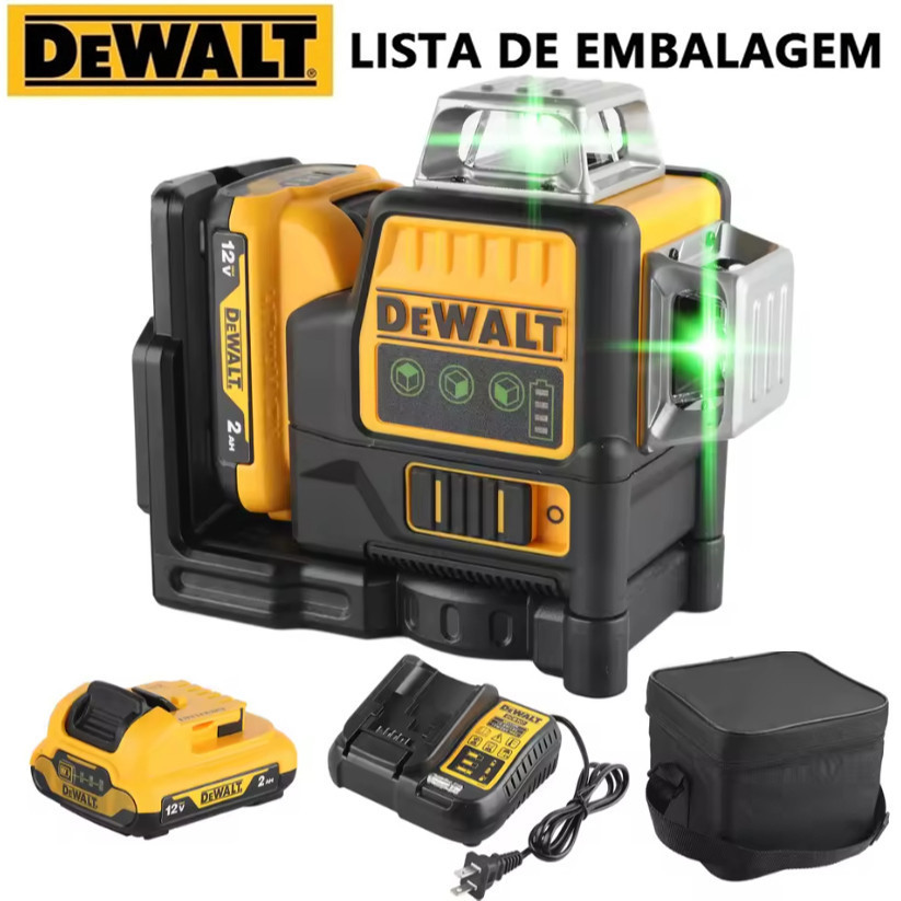 Nível de Laser de camada dupla, posicionamento preciso, injeção Vertical de 360 graus, medição precisa de distância reta