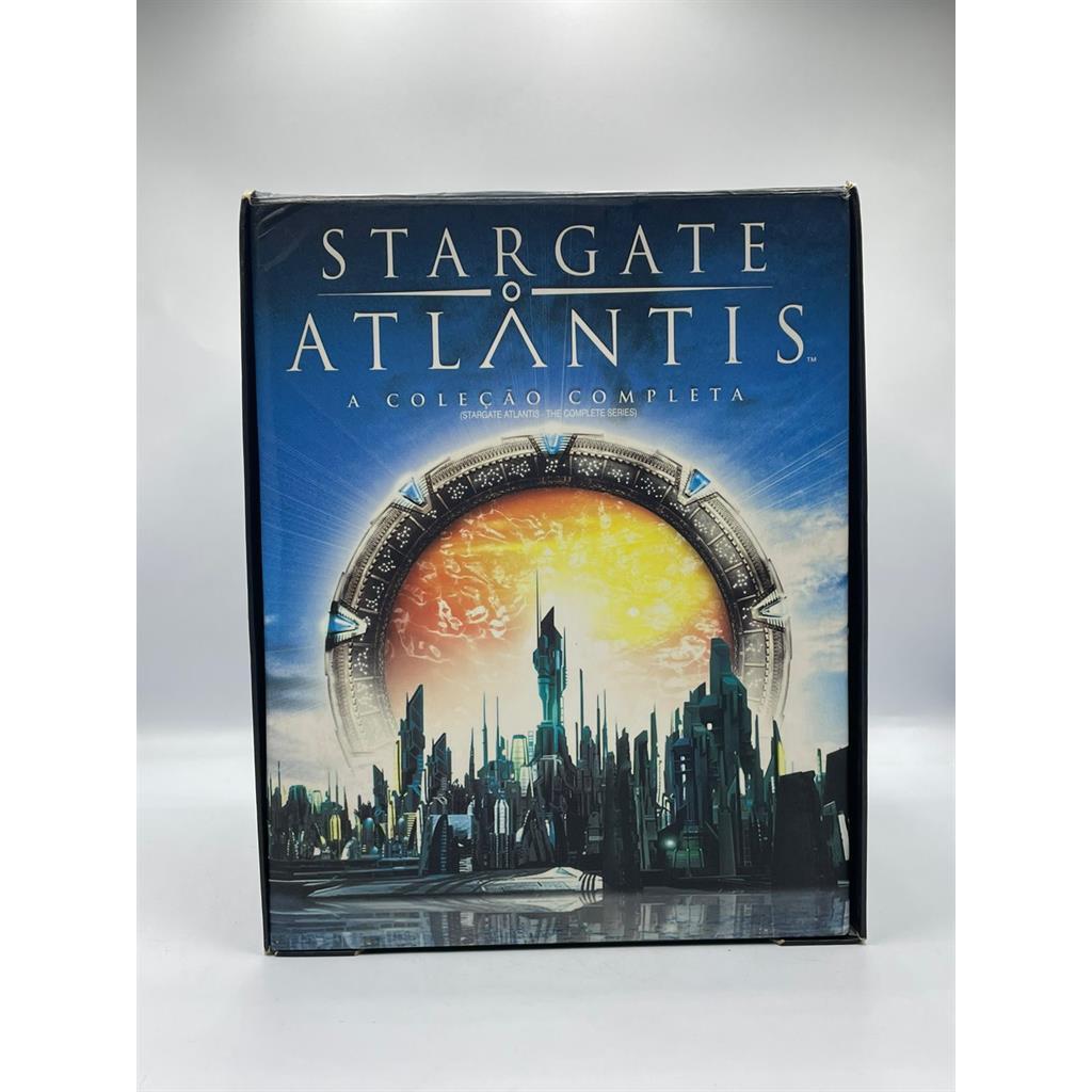 DVD BOX DVD- STARGATE ATLANTIS: A COLEÇÃO COMPLETA direção BRAD WRIGHT