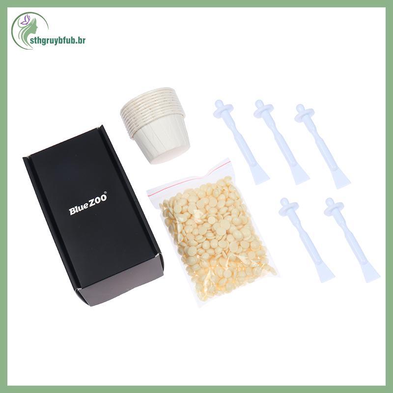 STHB Conjunto De Remoção De Pelos Do Nariz Kit Depilatório Facial Aparador De Pêlos Ferramenta De Limpeza BR