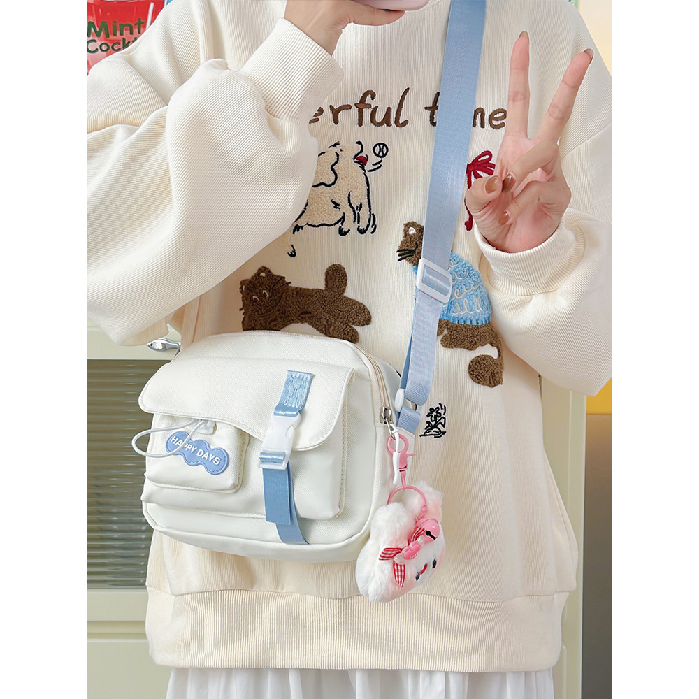Bolsa mensageiro de alto valor para meninas, mochila de viagem para estudantes da escola primária, médio e grande, bolsa