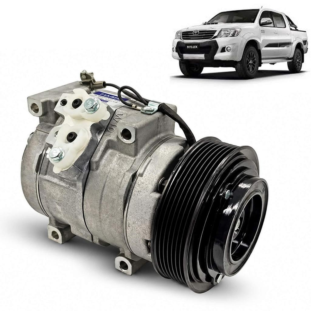 Compressor de Ar Toyota Hilux 2005 até 2015 Magnum NXM NH TM
