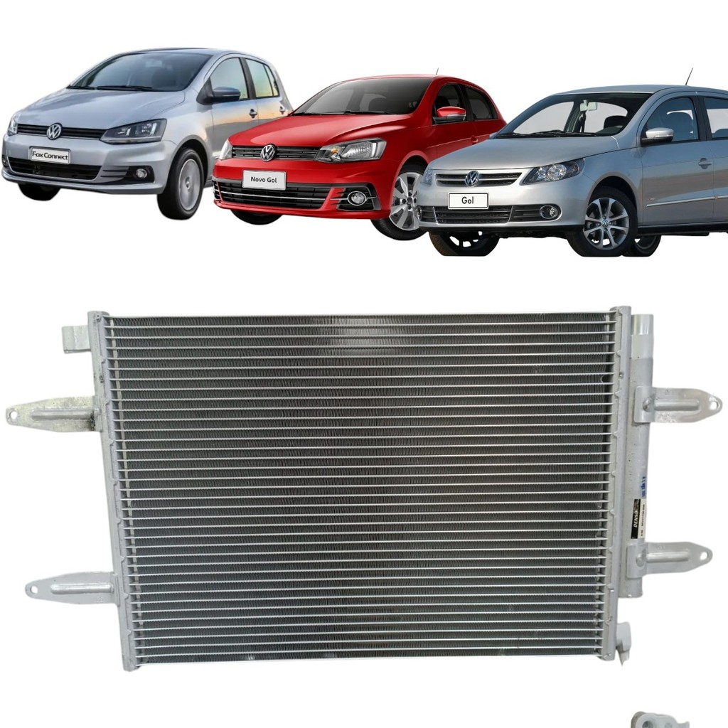 Condensador Ar Gol Voyage G5 G6 G7 G8 Fox Polo Denso