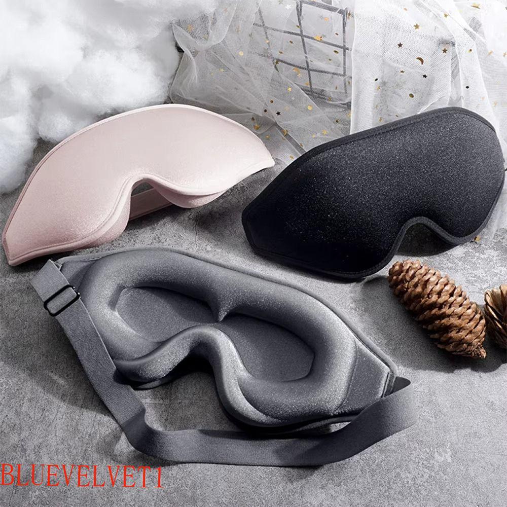 Máscara De Olho Blackout BLUEVELVET1 , 3D Sem Pressão 3D Para Dormir , Tapa-Com Venda Suave E Adequado A Pele