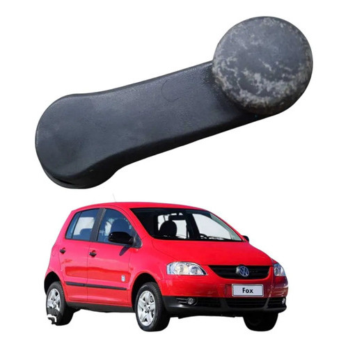 Manivela Janela Porta Traseira Direita Volkswagen Fox 2007 Manivela
