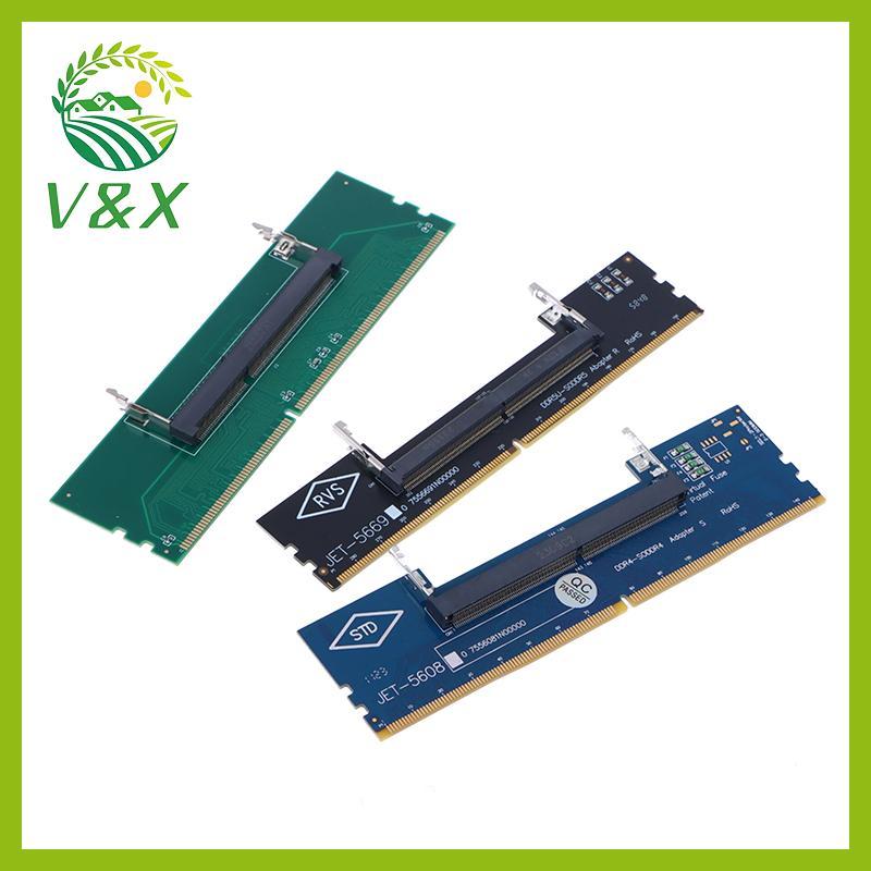 [Snowth] DDR3 DDR4 DDR5 Laptop SO-DIMM Para Desktop Adaptador De Cartão Conversor De Memória RAM Conector [zkm]