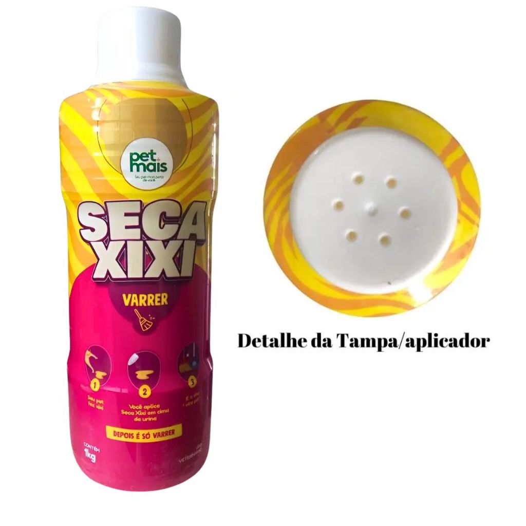 Seca Xixi Cachorro e Gato Para Varrer Sem Odor 1kg - Petmais