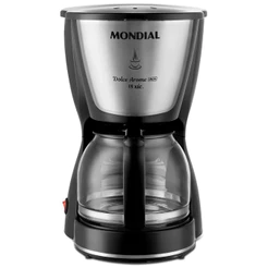 Cafeteira Elétrica Mondial Dolce Arome Inox C-30 18 Xícaras