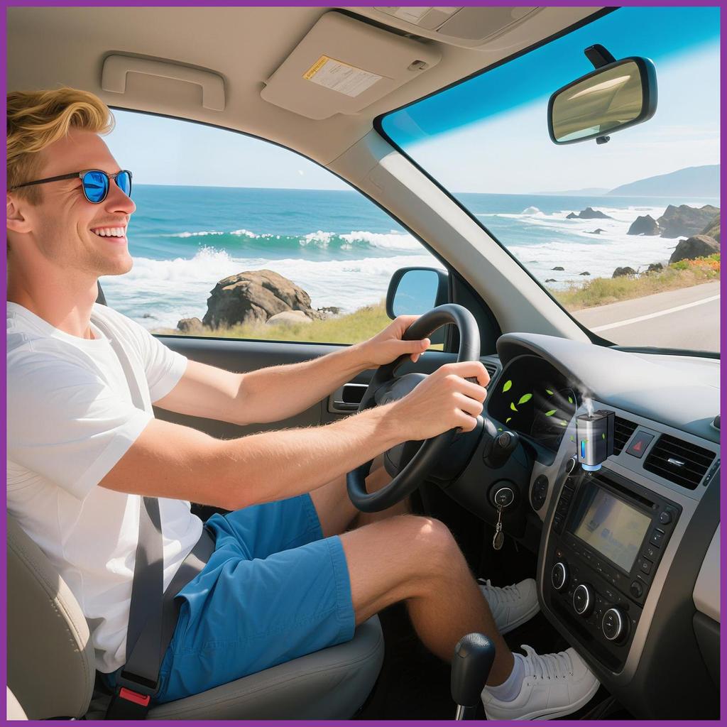 Difusor De Carro Inteligente Poderoso Mini Máquina Segura Ambientador Decoração Automática Para Adultos Amantes Famílias