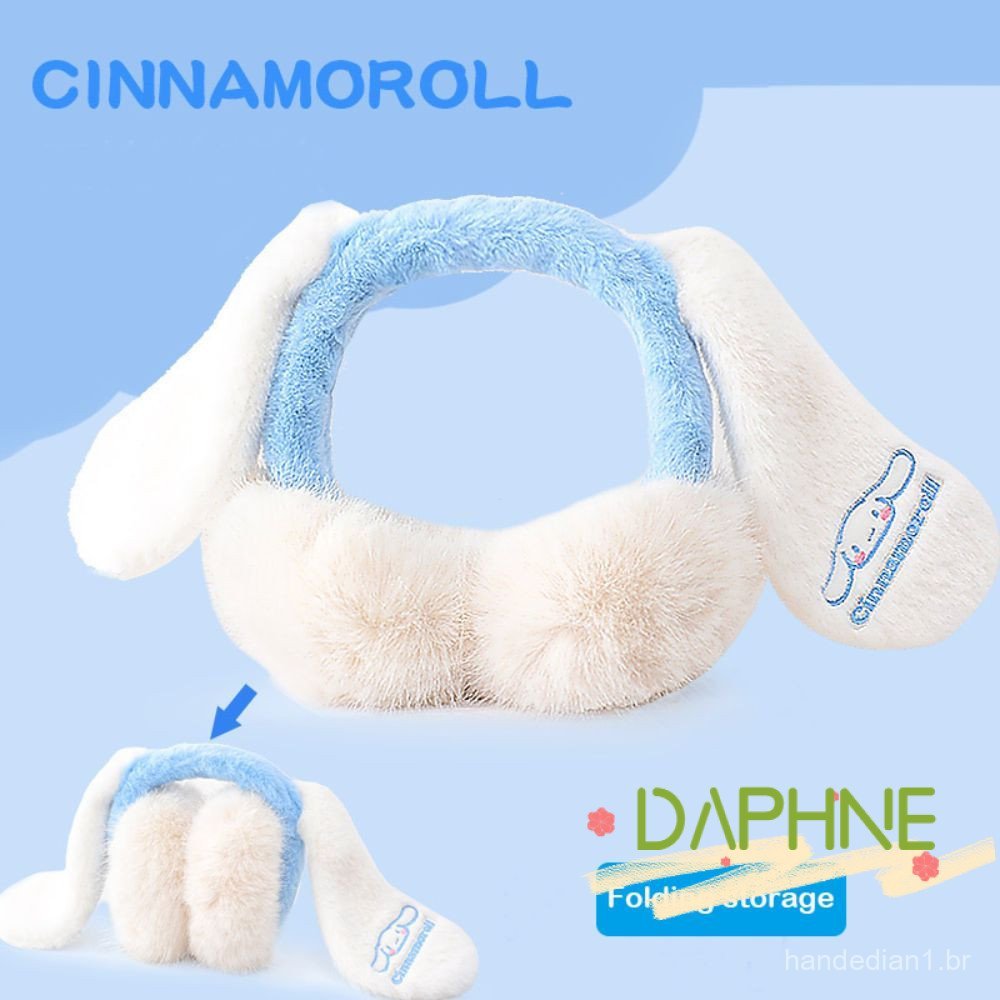 Protetores De Orelha De Pelúcia DA-FACC , Chapéu De Proteção De Ouvido Anime Sanrio Kawaii , Desenhos Animados Quentes D