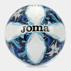 Bola de Futebol Campo Joma Challenge III - Branco e Azul