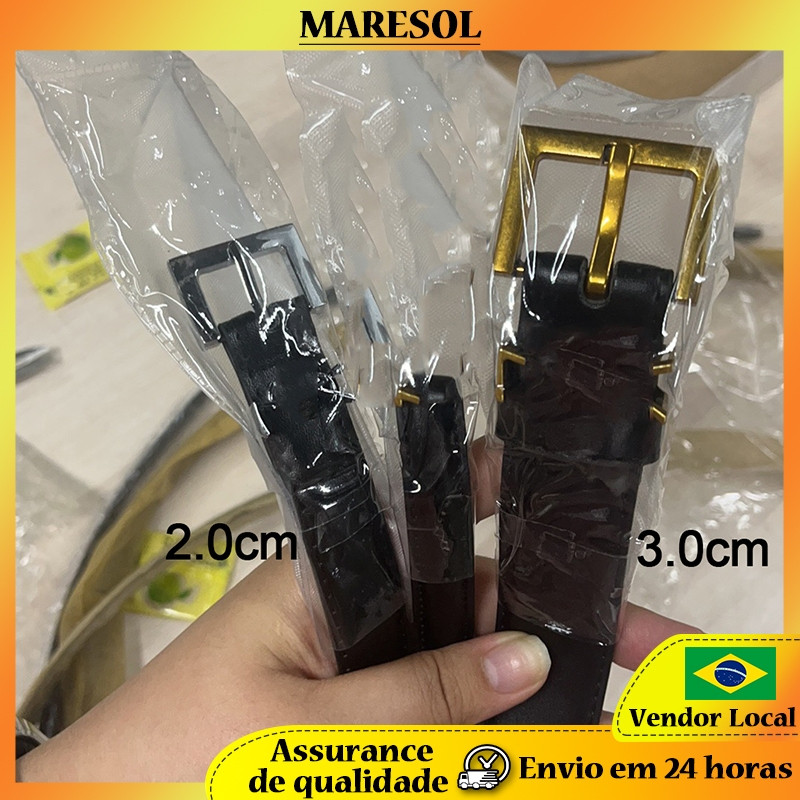 MARESOL Novo Estilo Cinto Fino Moda Feminina Jeans Must-Have All-Match Saia