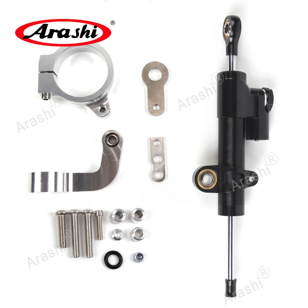 Arashi CNC Amortecedor De Direção Estabilizador Suporte Kit Montagem Para BMW R1200CL R 120 CL/1200 GS R1200GS 2013 Aces