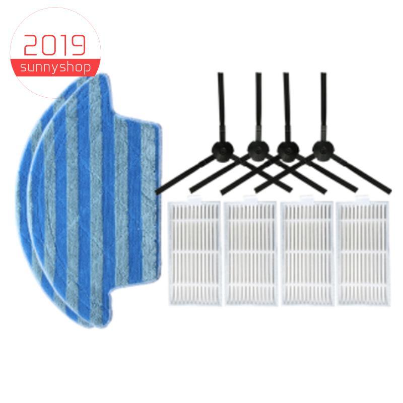 [Bestseller S] Filtro Hepa De Pano De Esfregão Com Escova Lateral Para Peças Sobressalentes De Reposição De Aspirador De