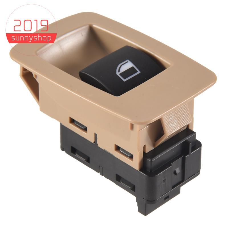 [Bestseller S] Interruptor De Botão Levantador De Janela Dianteira/Traseira Bege Do Lado Passageiro Carro Para E90 , E91