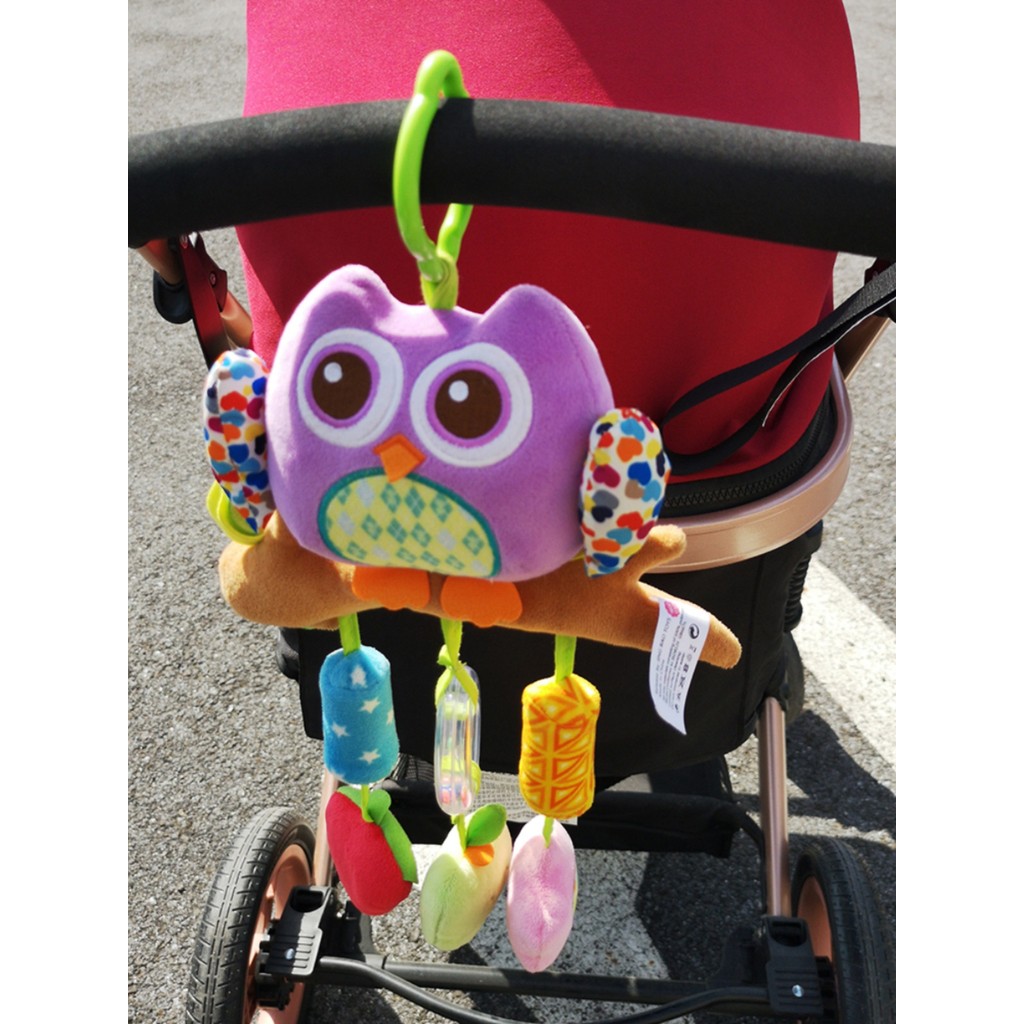 X xHappymonkey bebê chocalho sino de cabeceira cama pendurado carrilhão de vento bebê vento carrilhão carrinho pingente