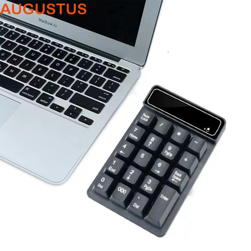 Teclado Numérico Sem Fio AUGUSTUS 2.4G , Com De Sensação Mecânica Pequeno Bluetooth Para Computador
