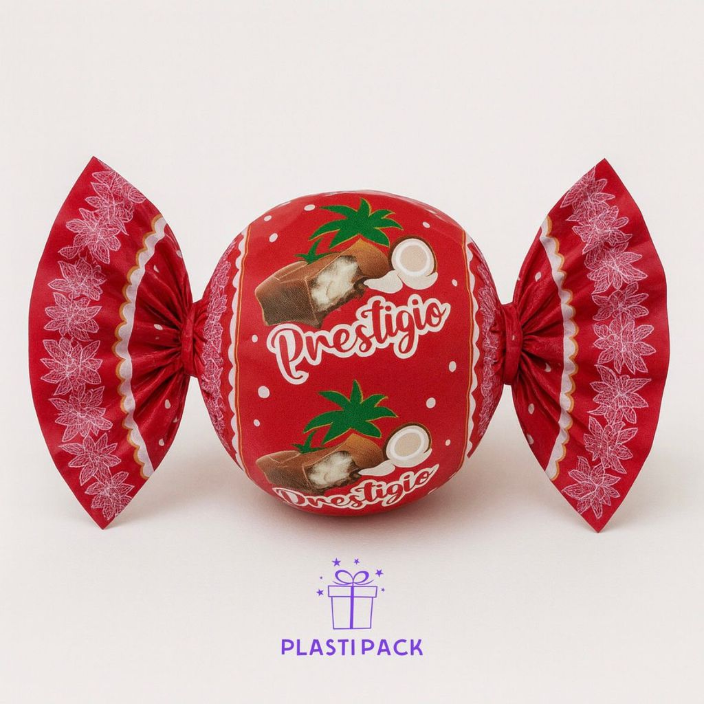 100 Embalagens de sabores para trufas 15x16cm — imagem 2 de 2