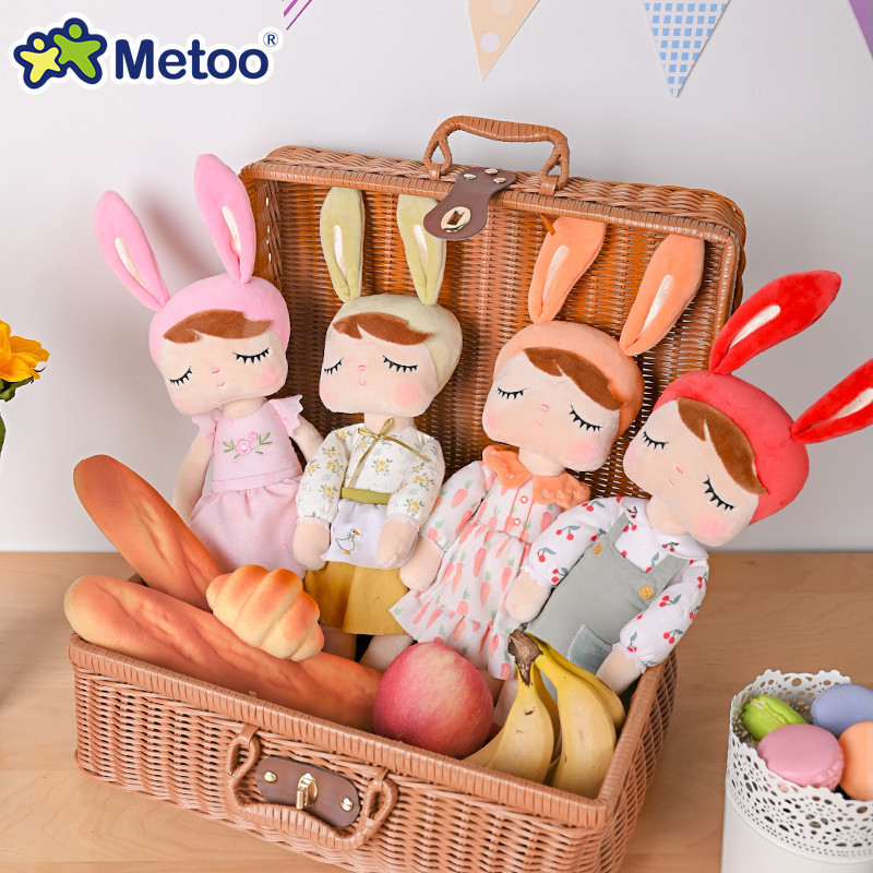 Bonecos De Pelúcia Macios Originais Metoo 13'Kawaii Brinquedos Presentes Para Crianças Aniversários De Bebês
