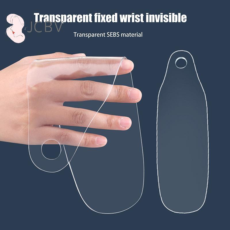 [JCBV] 1 Peça Cinta De Alívio De Pulso Transparente Envoltório De Silicone Suporte De Bandagem Pulseira Protetor De Pole