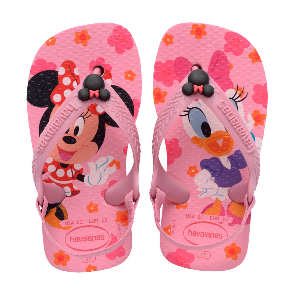 Chinelo Casual Baby Disney com Elástico Menina Havaianas