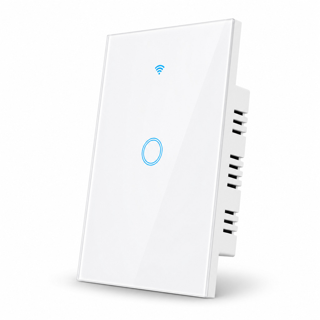 Interruptor Touch Wi-Fi Inteligente  Alexa Google Home App Controle Remoto LED