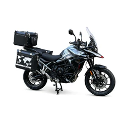 Bauletos Laterais Rally 37L Para Tiger 900 Tiger 1200 Preto Bráz