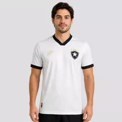 Camisa Botafogo Retrô 1995 TM7 Jacquard Branca
