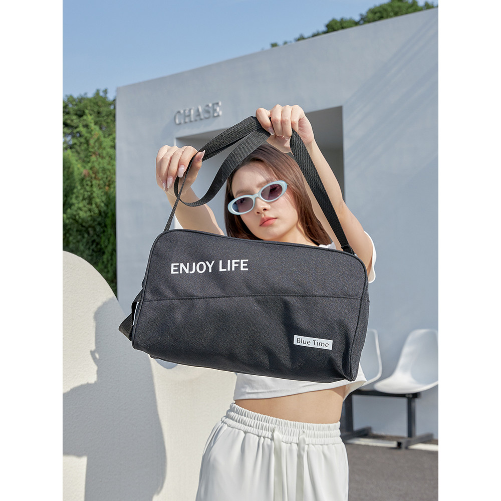 Bolsa de lazer bolsa de ombro bolsa de natação separação seca e molhada das mulheres dos homens Fitness esportes à prova
