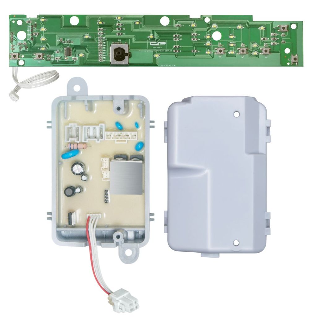 Placa Potência Intertface Lavadora Brastemp W10772235 BWH15 CP